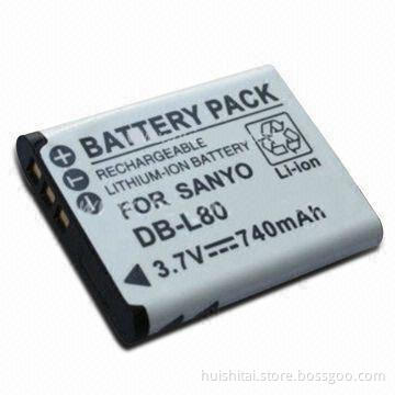 Digital Battery for Sanyo, 3.7V Voltage, 740mAh Capacity and Type Li-ion